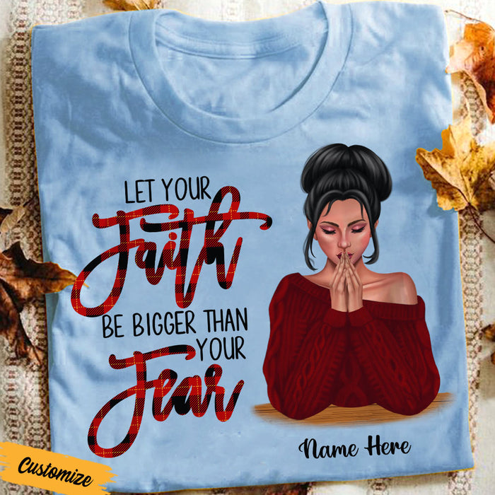 Personalized BWA Faith Over Fear T Shirt SB91 24O47 1