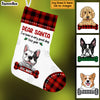Personalized Santa Been Good This Year Dog Christmas Stocking SB91 85O47 1