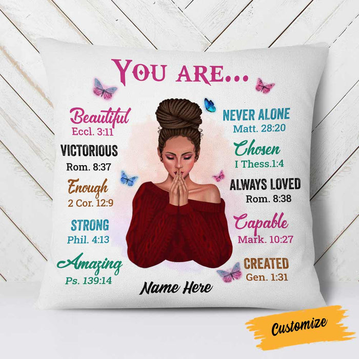 Personalized Daughter You Are Pillow SB91 30O58 1