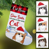 Personalized Santa Been Good This Year Cat Christmas Stocking SB102 85O36 thumb 1
