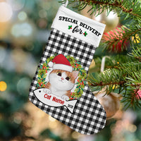 Personalized Christmas Cat Stocking SB101 30O53 thumb 1