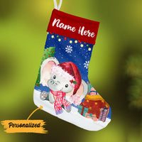 Personalized Elephant Family Christmas Stocking SB101 95O47 thumb 1