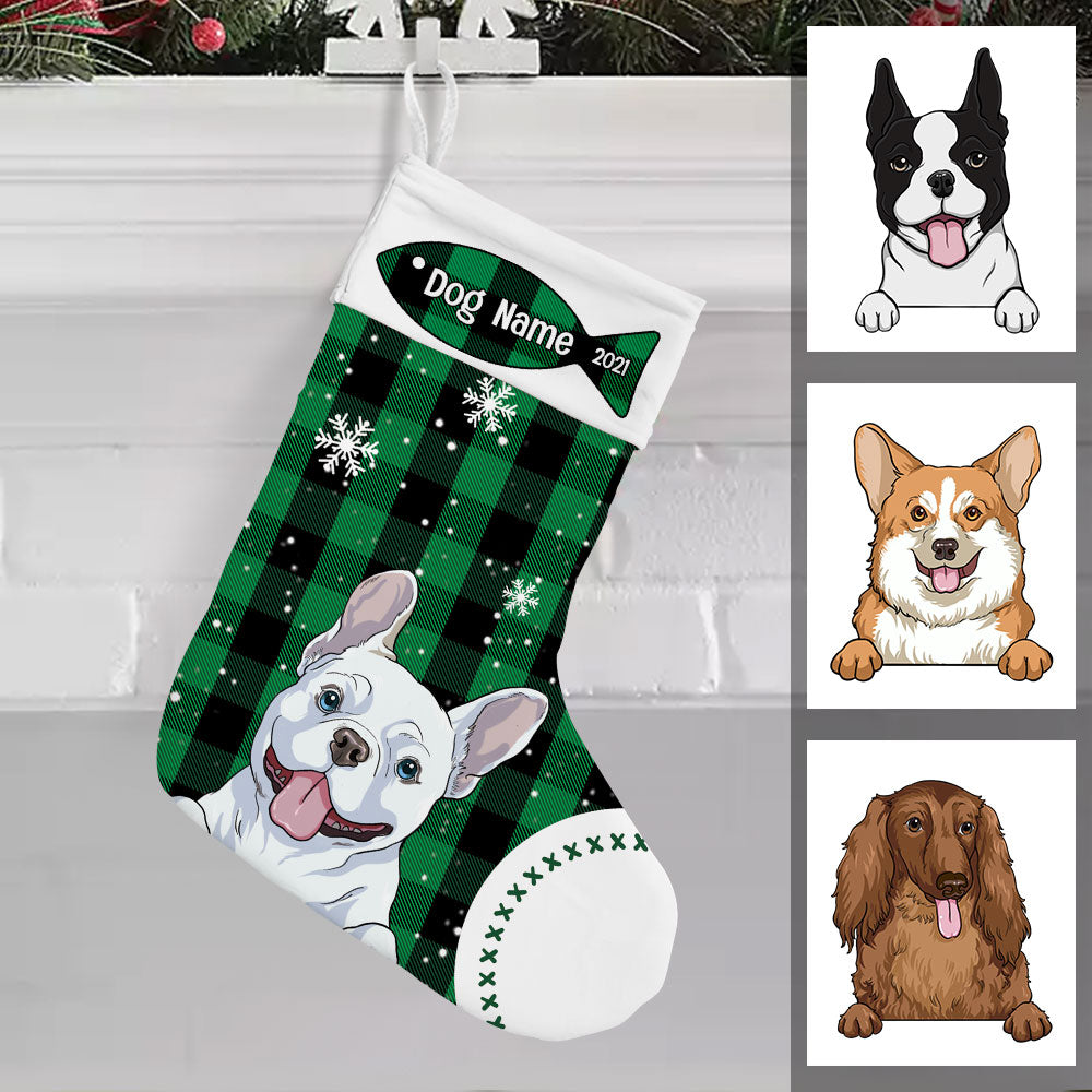 Personalized Christmas Dog Stocking SB142 23O36