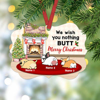 Personalized Merry Christmas Dog Benelux Ornament SB103 23O58 thumb 1