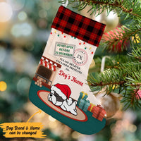 Personalized Christmas Dog Delivery Stocking SB131 26O47 thumb 1