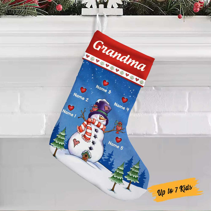 Personalized Grandma Christmas Stocking SB105 30O58 1
