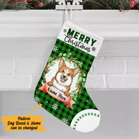 Personalized Dog Christmas Stocking SB155 95O47 thumb 1