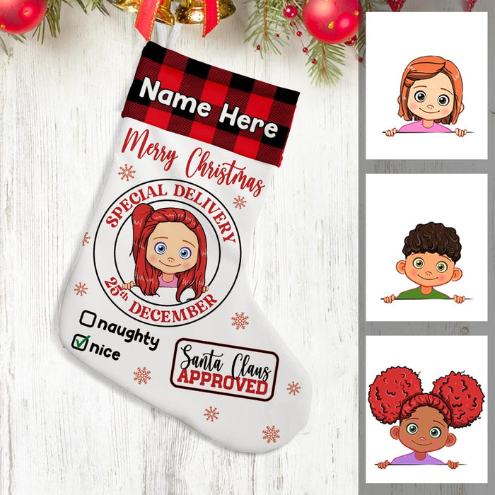 Personalized Christmas Delivery Stocking SB132 30O36 1