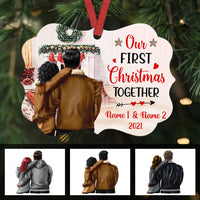 Personalized Couple Christmas Benelux Ornament SB133 30O36 thumb 1