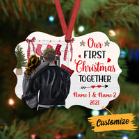 Personalized Couple Christmas Benelux Ornament SB133 30O36 thumb 1