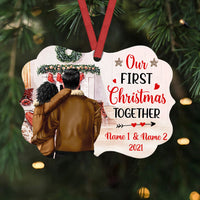 Personalized Couple Christmas Benelux Ornament SB133 30O36 thumb 1
