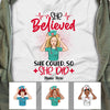 Personalized Nurse She Believed T Shirt MR41 30O53 1