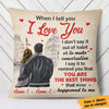 Personalized I Love You Couple Pillow SB141 23O36 (Insert Included) 1