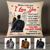 Personalized I Love You Couple Pillow SB141 23O36 (Insert Included) 1