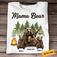 Personalized Mama Bear Mom T Shirt SB131 81O58 thumb 1