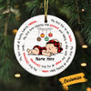 Personalized Baby First Christmas Circle Ornament SB142 30O53 1