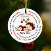 Personalized Baby First Christmas Circle Ornament SB142 30O53 1