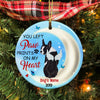 Personalized Dog Memo Circle Ornament SB131 87O34 thumb 1