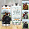 Personalized Couple Camping Christmas Steel Tumbler SB132 24O58 1