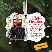 Personalized Christmas Couple Benelux Ornament SB154 26O58 thumb 1