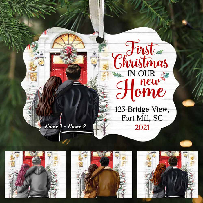 Personalized Christmas Couple Benelux Ornament SB154 26O58 1