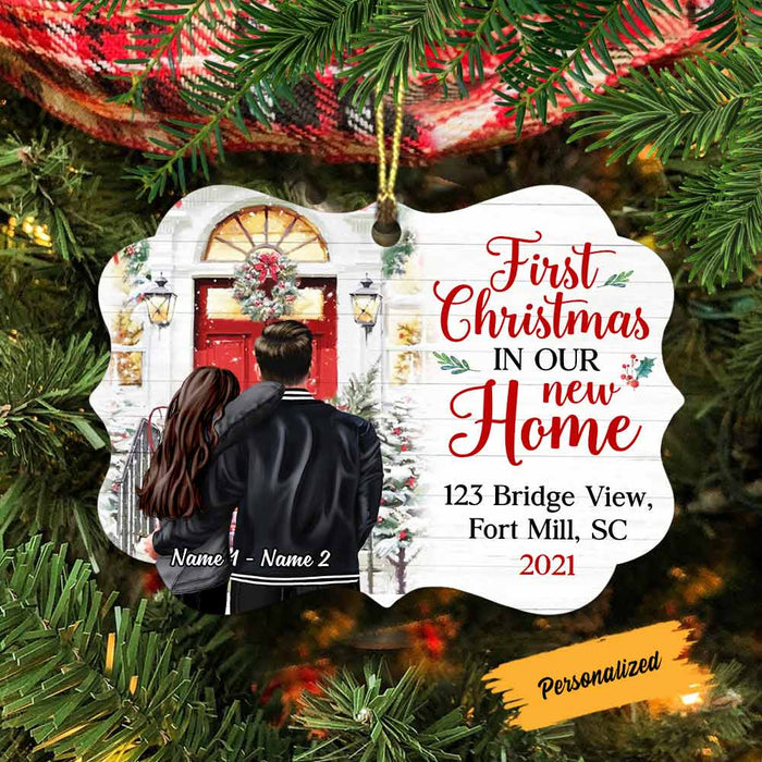 Personalized Christmas Couple Benelux Ornament SB154 26O58 1