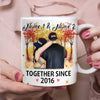 Personalized Couple Fall Together Since Mug AG223 87O34 thumb 1