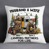 Personalized Couple Bear Husband Wife Camping Pillow JN151 81O58 1