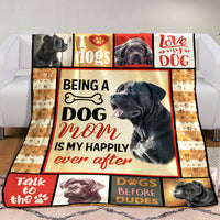Cane Corso Dog Fleece Blanket MR0301 71O43 thumb 1