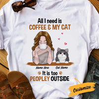 Personalized Cat Mom Peopley T Shirt SB143 81O34 thumb 1