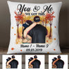 Personalized Couple Fall Together Since Pillow SB142 87O34 1