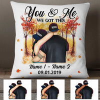 Personalized Couple Fall Together Since Pillow SB142 87O34 thumb 1