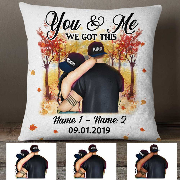 Personalized Couple Fall Together Since Pillow SB142 87O34 1