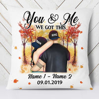 Personalized Couple Fall Together Since Pillow SB142 87O34 thumb 1