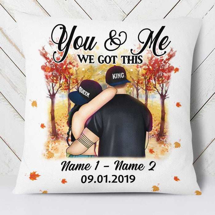 Personalized Couple Fall Together Since Pillow SB142 87O34 1