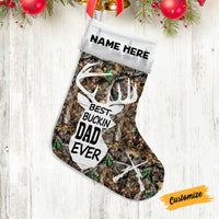 Personalized Hunting Bucking Dad Christmas Stocking SB161 85O53 thumb 1