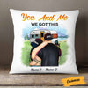 Personalized Camping Couple Pillow SB154 24O58 (Insert Included) 1