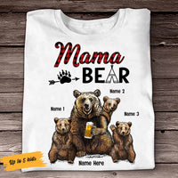 Personalized Mama Bear Mom Camping T Shirt SB156 81O58 thumb 1