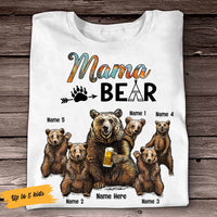 Personalized Mama Bear Mom Camping T Shirt SB156 81O58 thumb 1