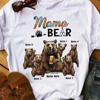 Personalized Mama Bear Mom Camping T Shirt SB156 81O58 thumb 1