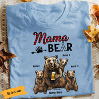 Personalized Mama Bear Mom Camping T Shirt SB156 81O58 thumb 1