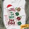 Personalized Christmas Dog Mom T Shirt SB157 81O34 1