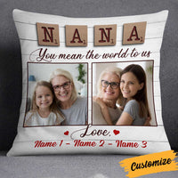 Personalized Grandma Nana Scrabble Pillow SB155 81O34 (Insert Included) thumb 1