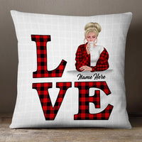 Personalized Daughter Love Christmas Pillow SB155 30O36 (Insert Included) thumb 1