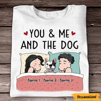 Personalized You Me And The Dog T Shirt SB153 81O47 thumb 1