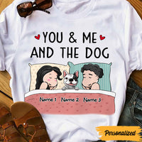 Personalized You Me And The Dog T Shirt SB153 81O47 thumb 1