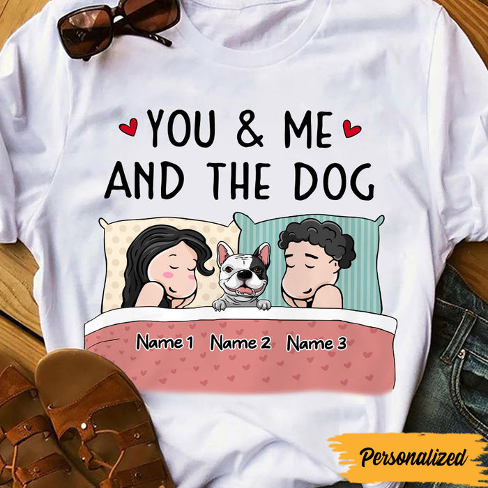 Personalized You Me And The Dog T Shirt SB153 81O47 1
