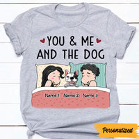 Personalized You Me And The Dog T Shirt SB153 81O47 thumb 1