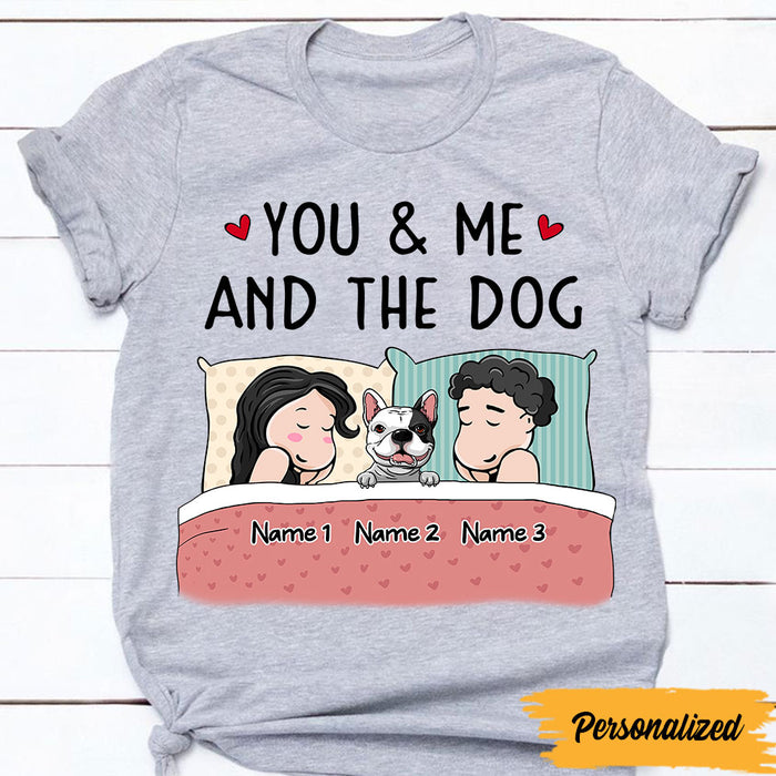 Personalized You Me And The Dog T Shirt SB153 81O47 1