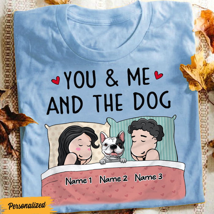 Personalized You Me And The Dog T Shirt SB153 81O47 1